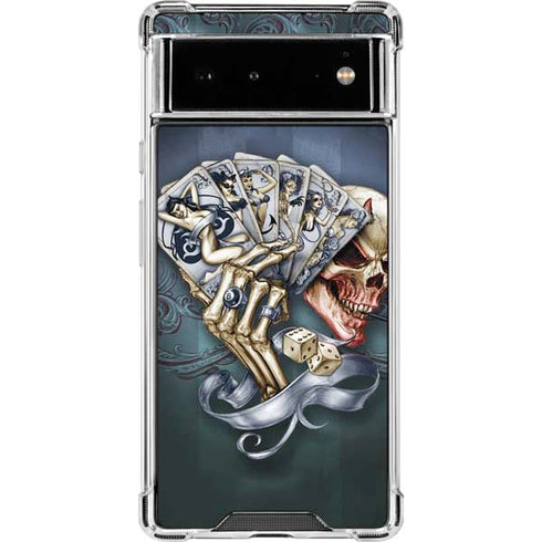 Alchemy Carta Read Em and Weep Google Pixel 6 Clear Case